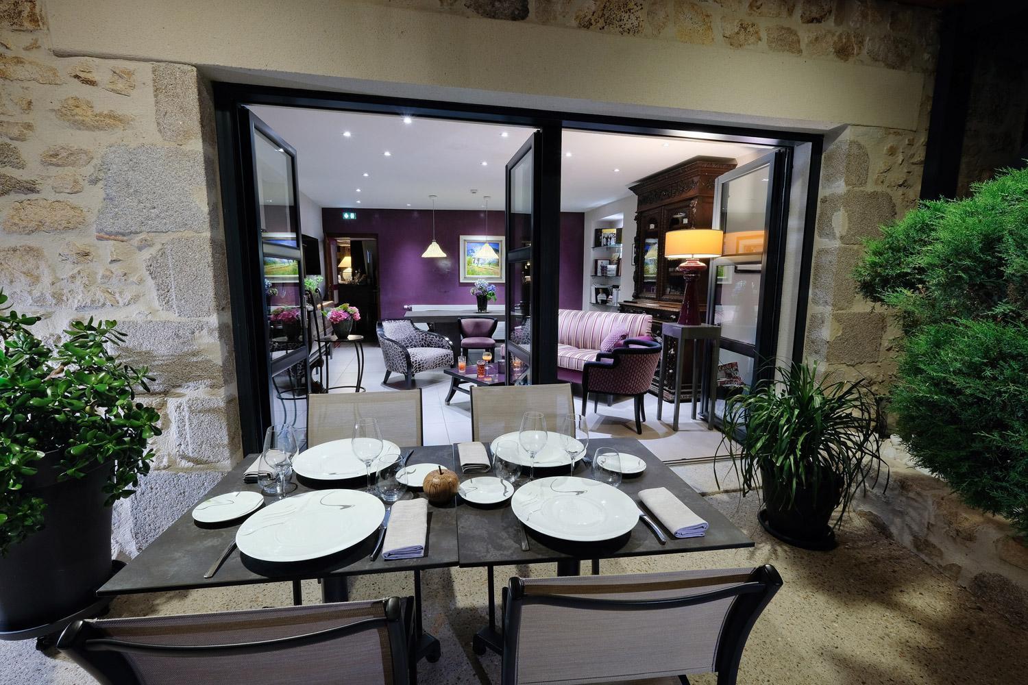 Logis Hotel Restaurant Nougier Saint-Etienne-de-Fursac Ngoại thất bức ảnh